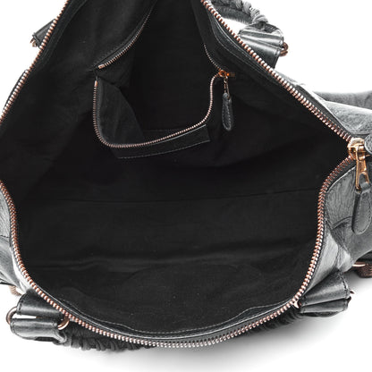 Balenciaga Agneau Giant 21 Rose Gold Hardware Work Anthracite 5 of 5