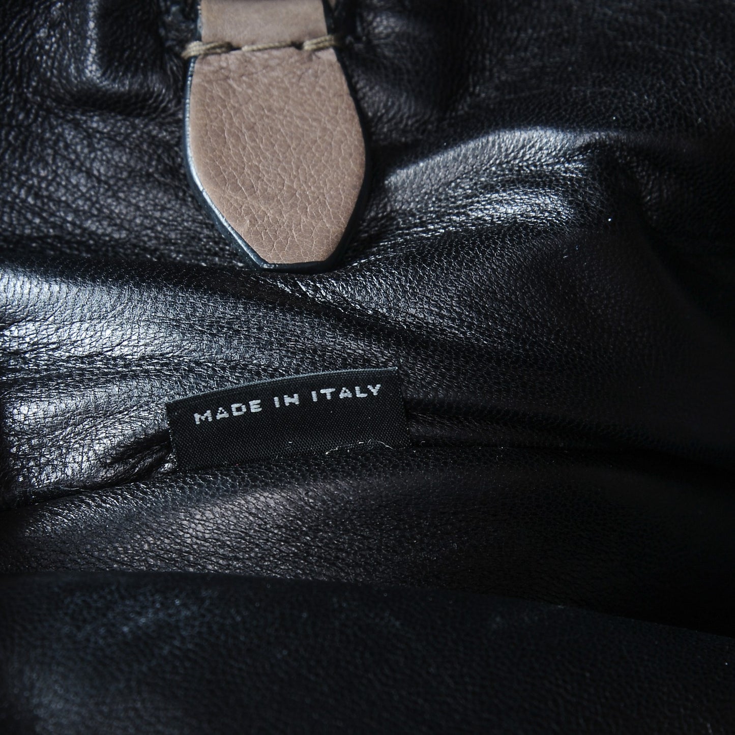 Glace Calf Twin Pocket Tote Argilla