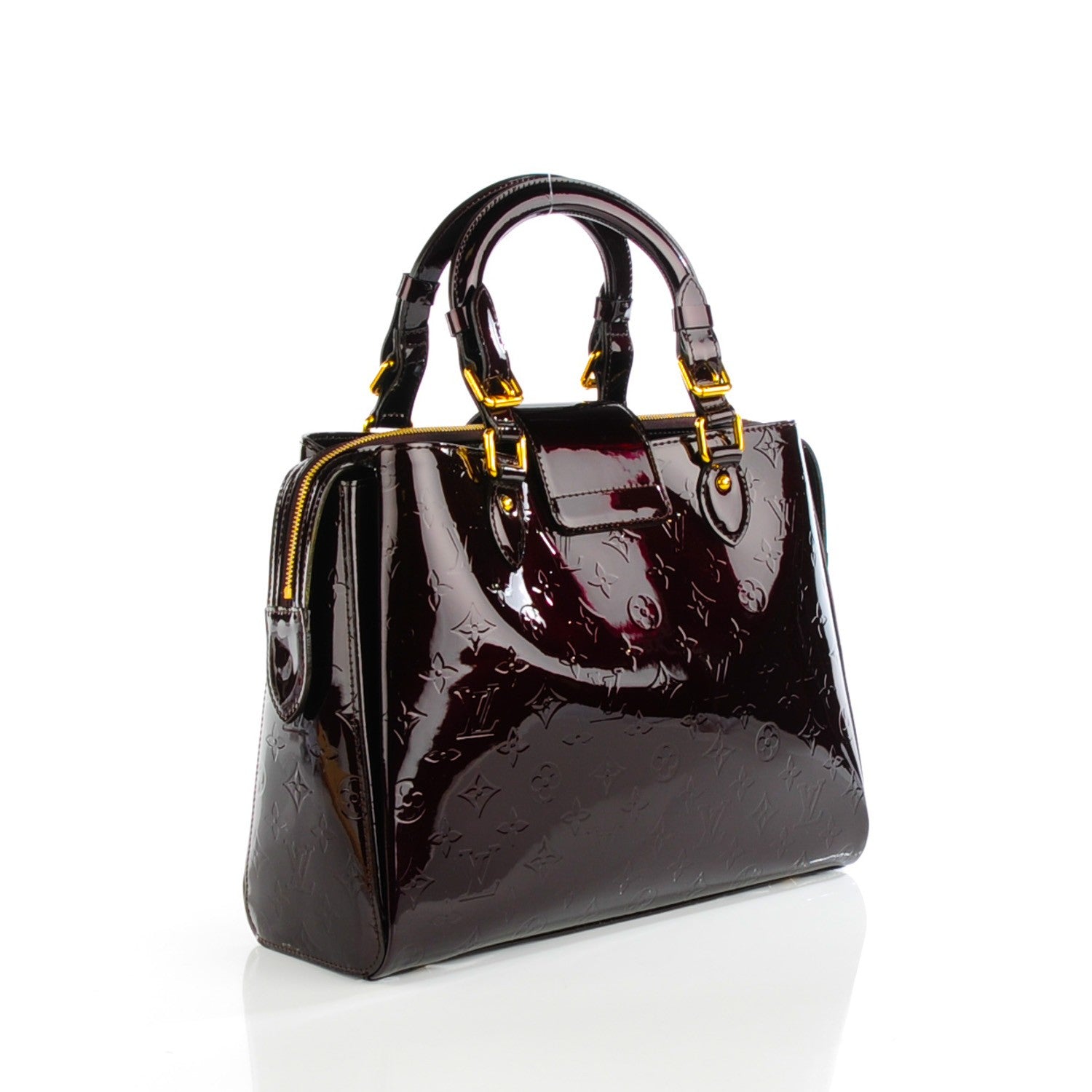 Louis Vuitton Vernis Melrose Avenue Amarante 3 of 8