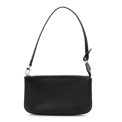 Louis Vuitton Epi Pochette Accessories NM Black 1 of 10
