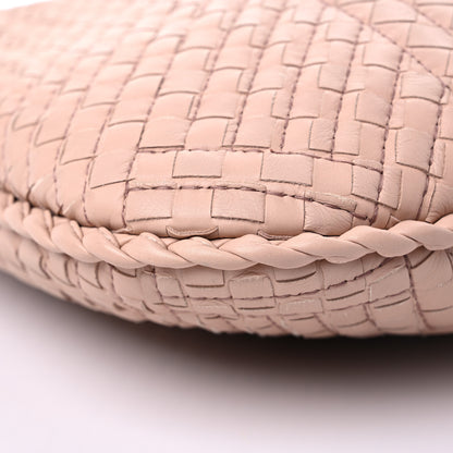 Bottega Veneta Nappa Intrecciato Fuzzy Medium Veneta Hobo Flamingo 7 of 8
