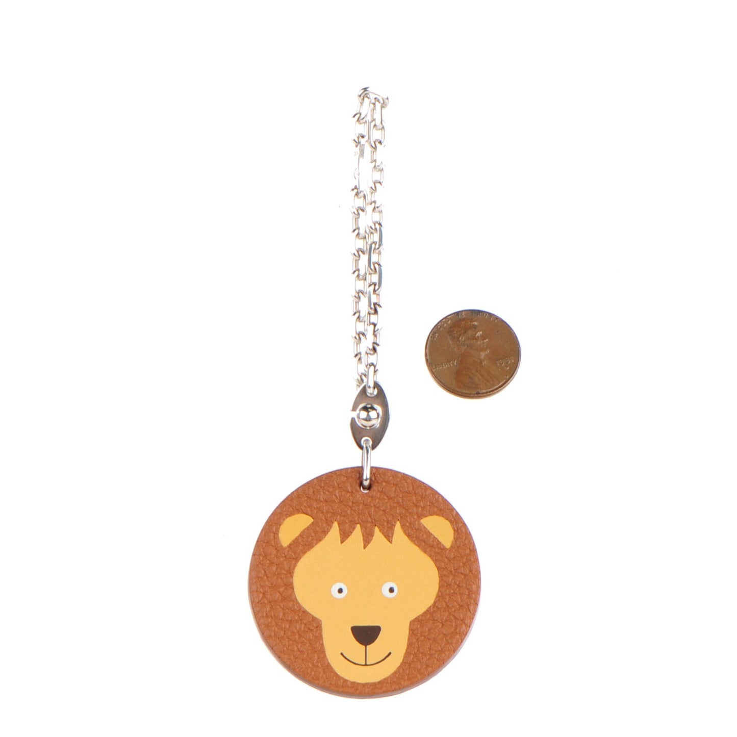 Togo Lion Bag Charm Gold