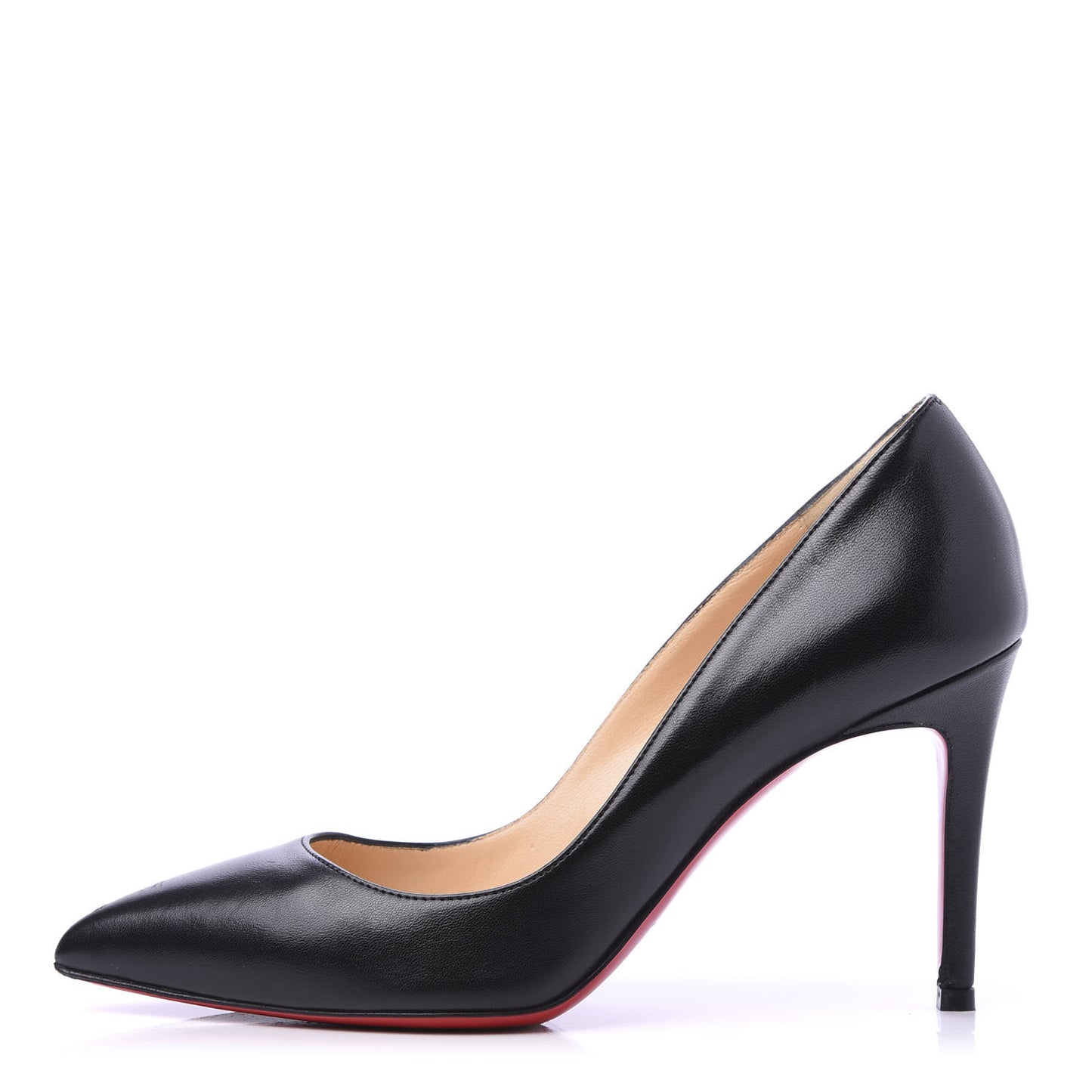 Shiny Nappa Pigalle 85 Pumps 37 Black