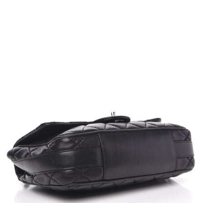 Chanel Lambskin Quilted Medium Easy Carry Flap Black 4 of 14