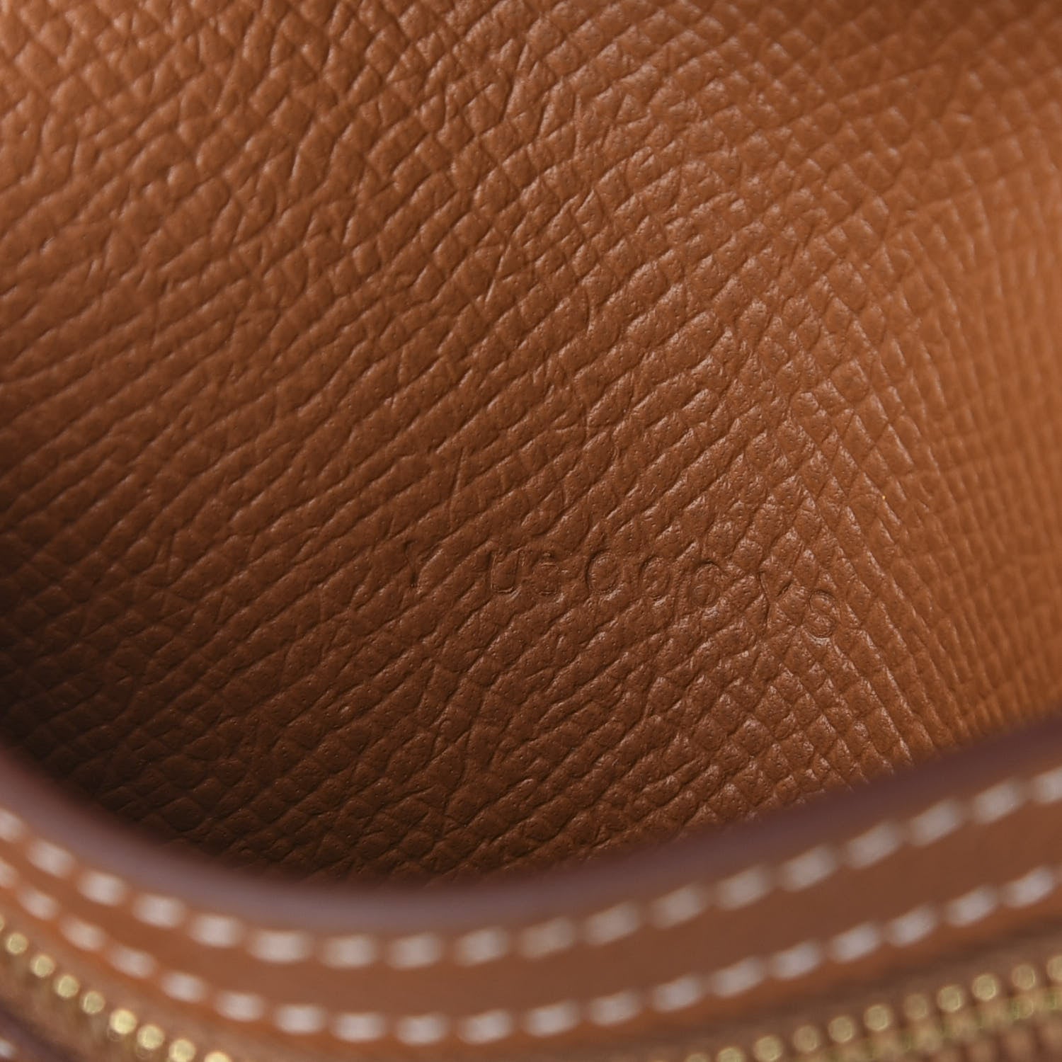 Hermes Epsom Bearn Compact Wallet Gold 7 of 8