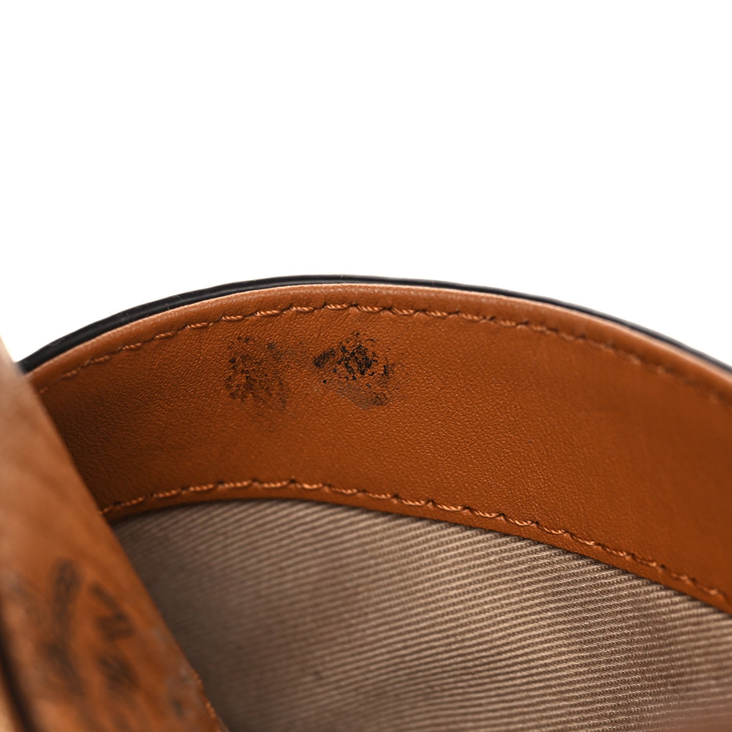 Visetos Panda Crossbody Pouch Cognac