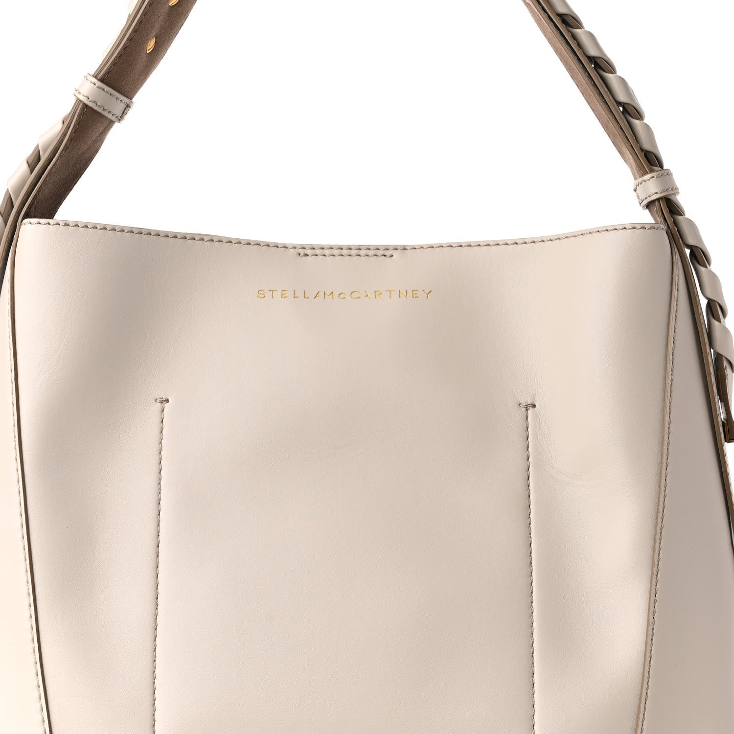 Stella McCartney Eco Alter Nappa Soft Medium Hobo White 7 of 9