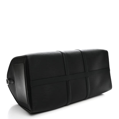Louis Vuitton X SUPREME Epi Keepall Bandouliere 55 Black 3 of 10