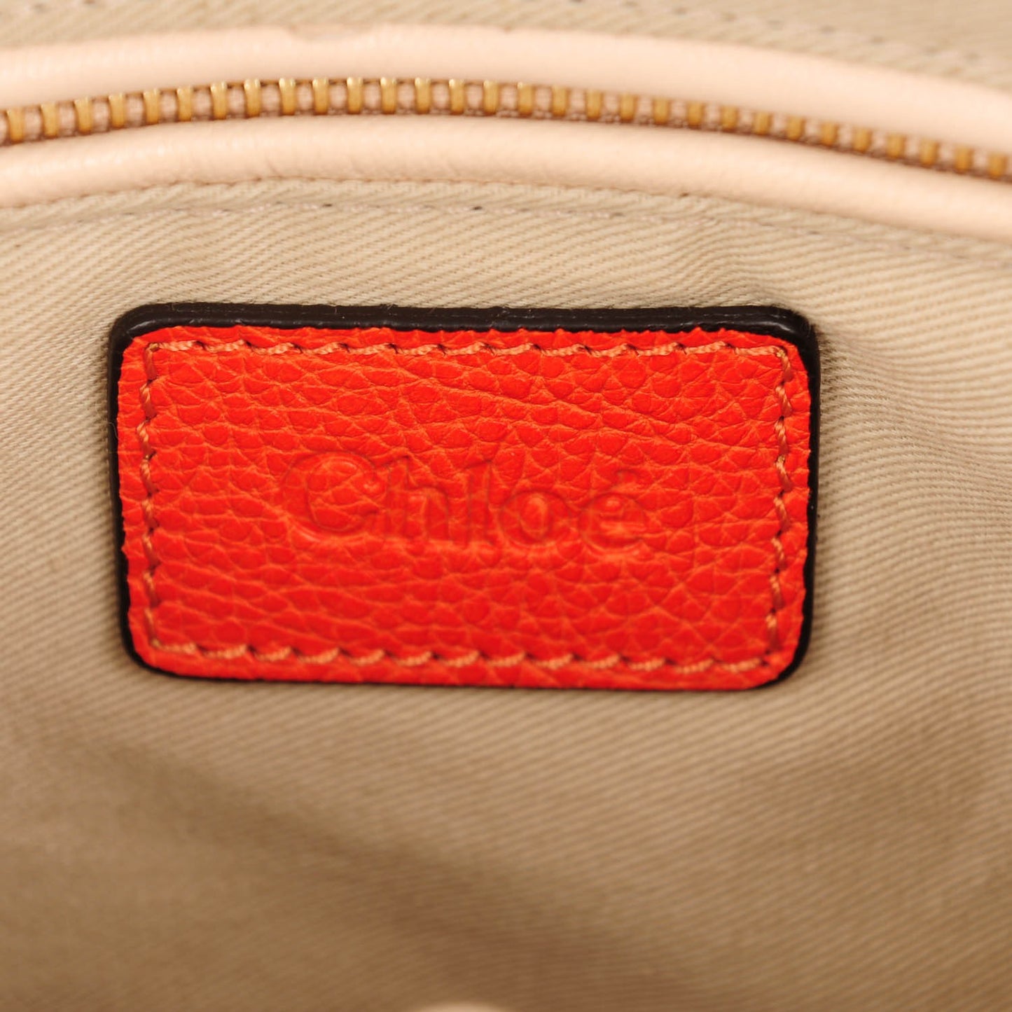 Calfskin Small Paraty Orange Mechanic