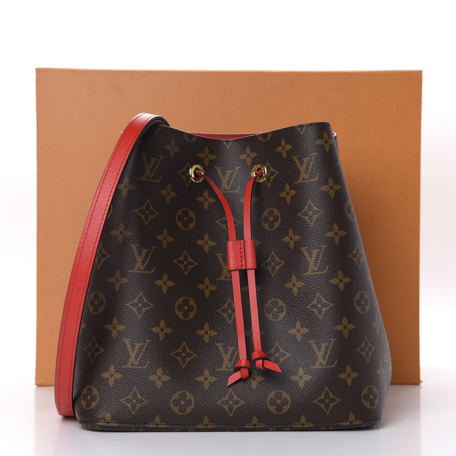Louis Vuitton Monogram Neonoe MM Coquelicot 10 of 10