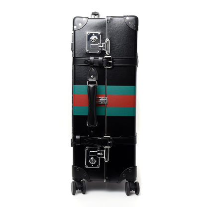 Gucci Calfskin Web Medium Globe-Trotter Suitcase Black 6 of 12