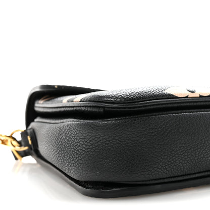 Louis Vuitton Empreinte Monogram Giant Pochette Metis Black Beige 8 of 10