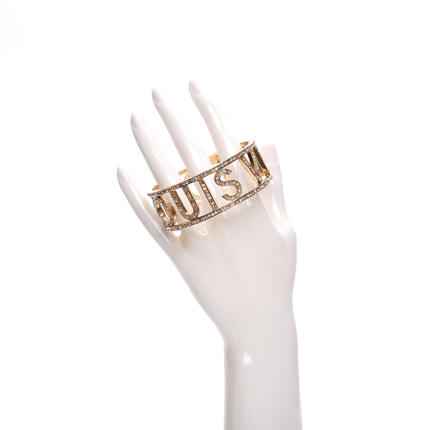 Louis Vuitton Swarovski Crystal 1001 Nuits Nights Bracelet Orange Sunset 2 of 4