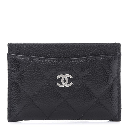 Chanel Caviar Quilted Card Holder Black 1 of 11