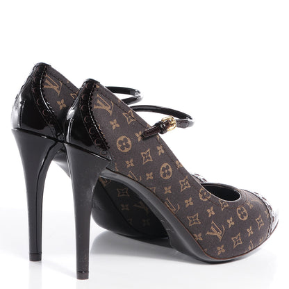 Louis Vuitton Monogram Idylle Romance Strap Pump Fusain 36 4 of 5