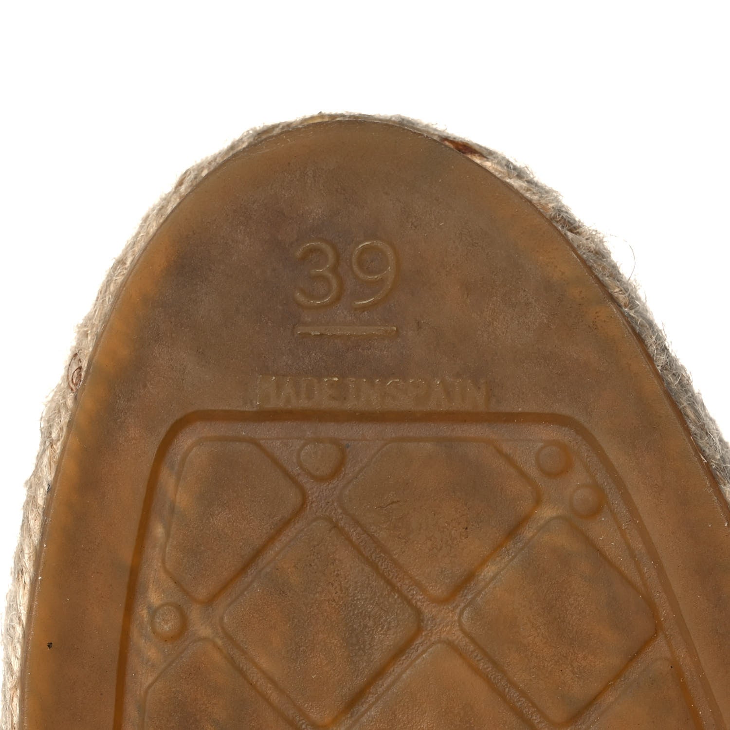Chanel Lambskin CC Espadrilles 39 Nude 7 of 9