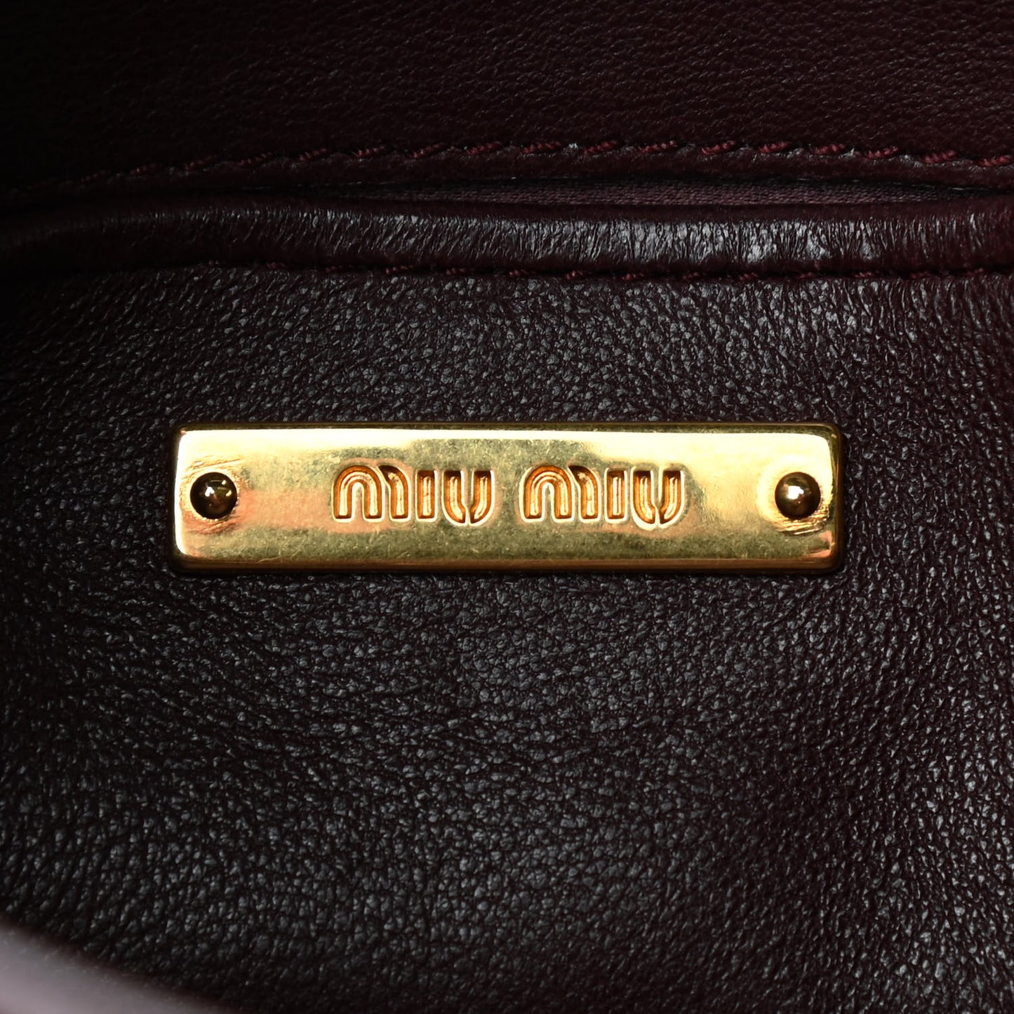 Nappa Matelasse Crossbody Clutch Granato