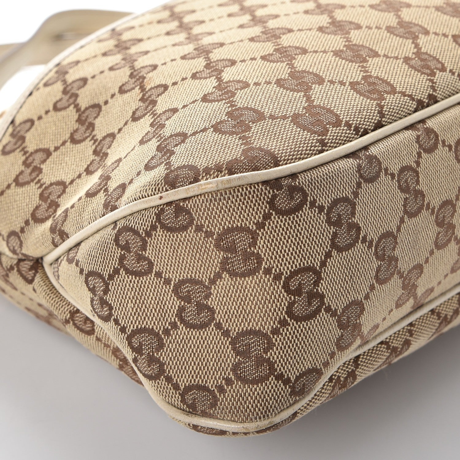 Gucci Monogram Medium Eclipse Shoulder Bag Off White 9 of 10