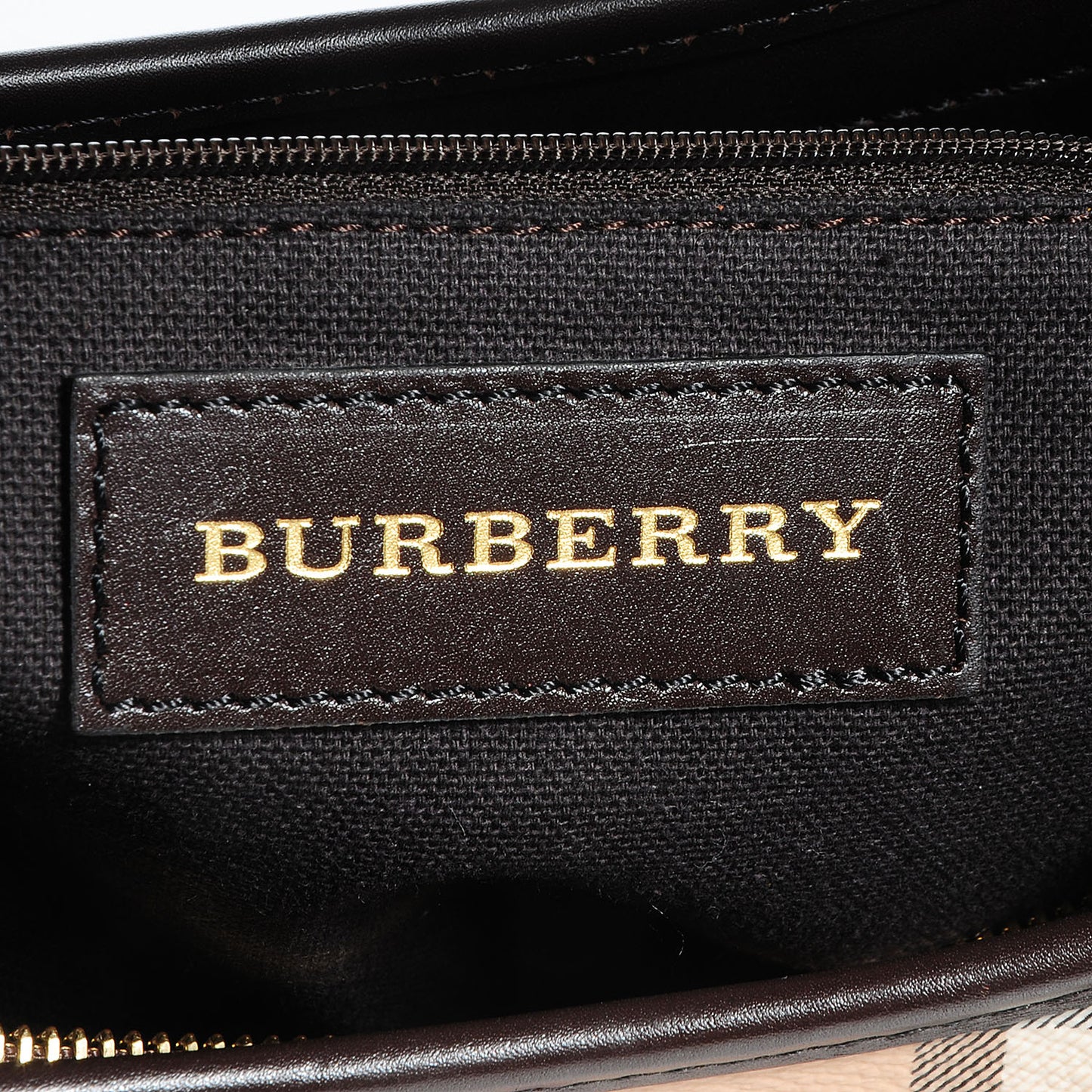 Haymarket Check Small Brooklyn Hobo Brown