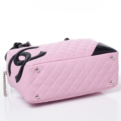 Chanel Cambon Large Bowler Pink 5 of 8