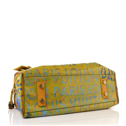 Louis Vuitton Monogram Pulp Defile Weekender PM Yellow 3 of 10