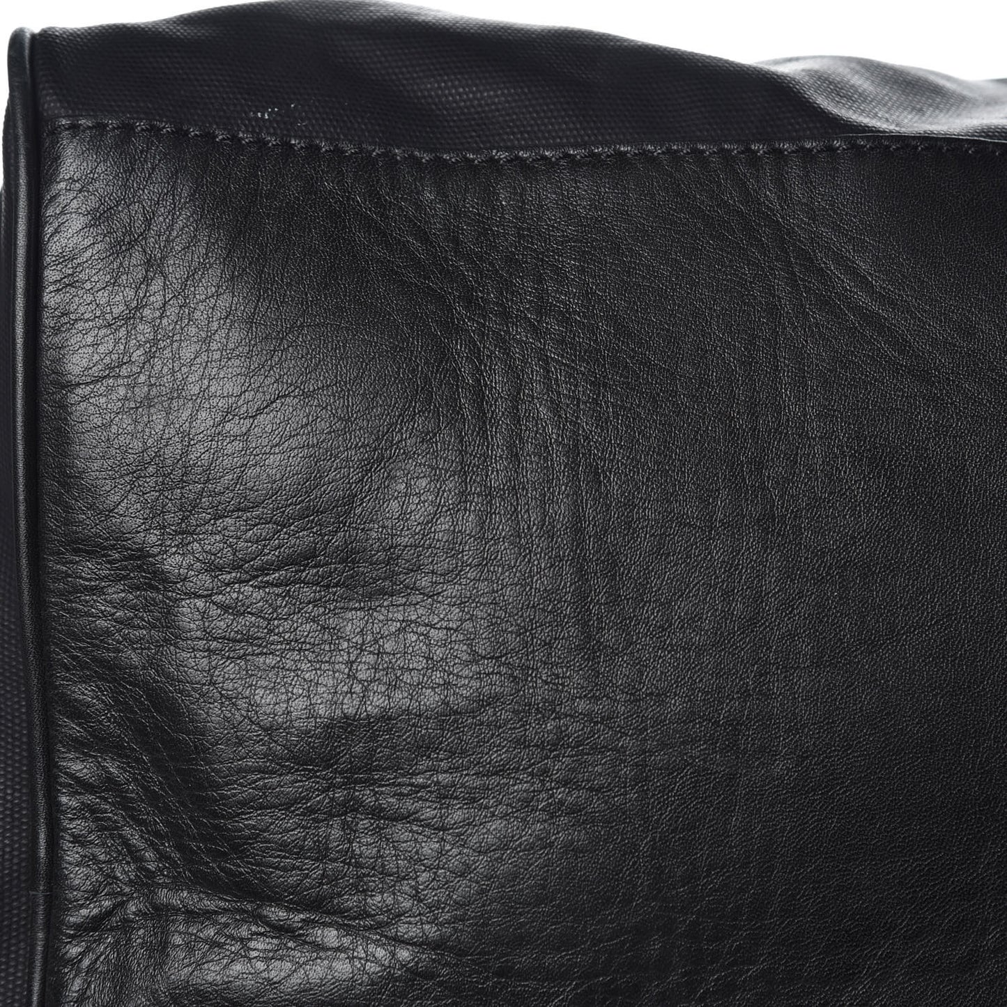 Canvas Calfskin Nightingale Duffle Black