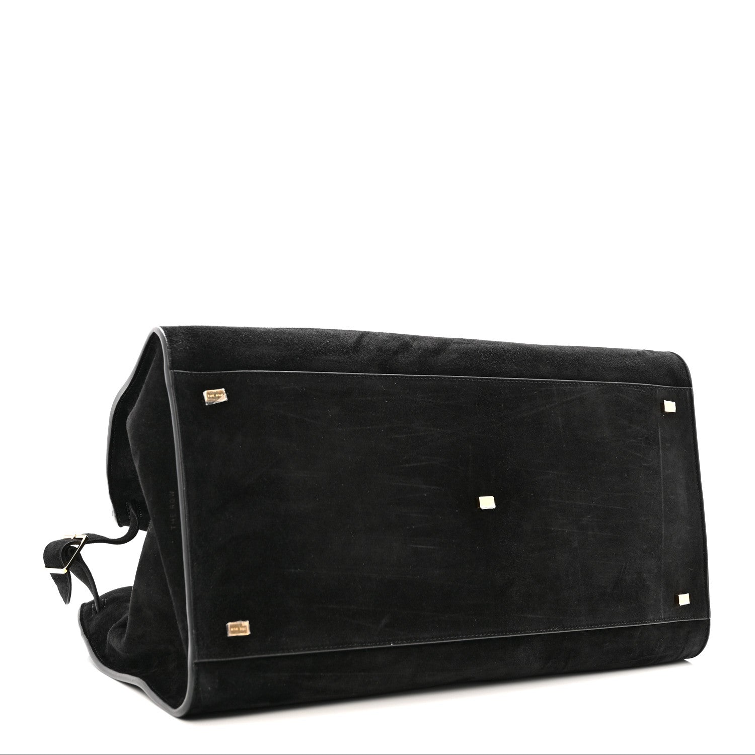 The Row Suede Soft Margaux 17 Black 4 of 10