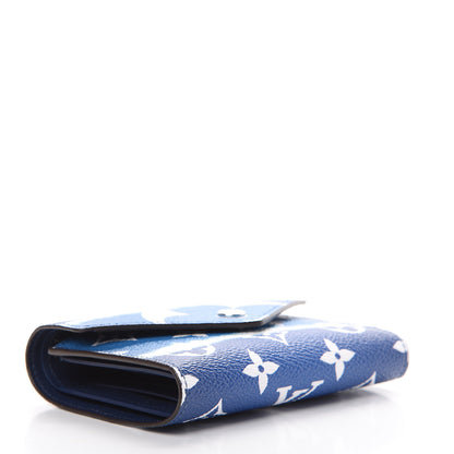 Louis Vuitton Monogram Escale Victorine Wallet Blue 3 of 7