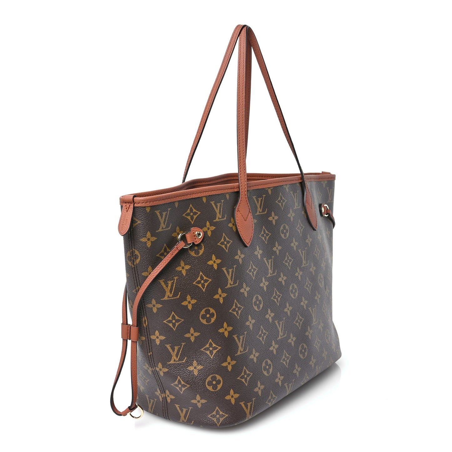Monogram Calfskin Neo Neverfull Inside Out MM Tan