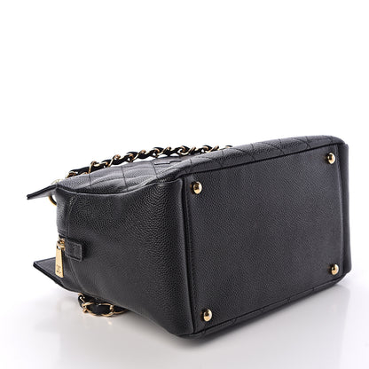 Chanel Caviar Quilted Petit Timeless Tote PTT Black 4 of 10