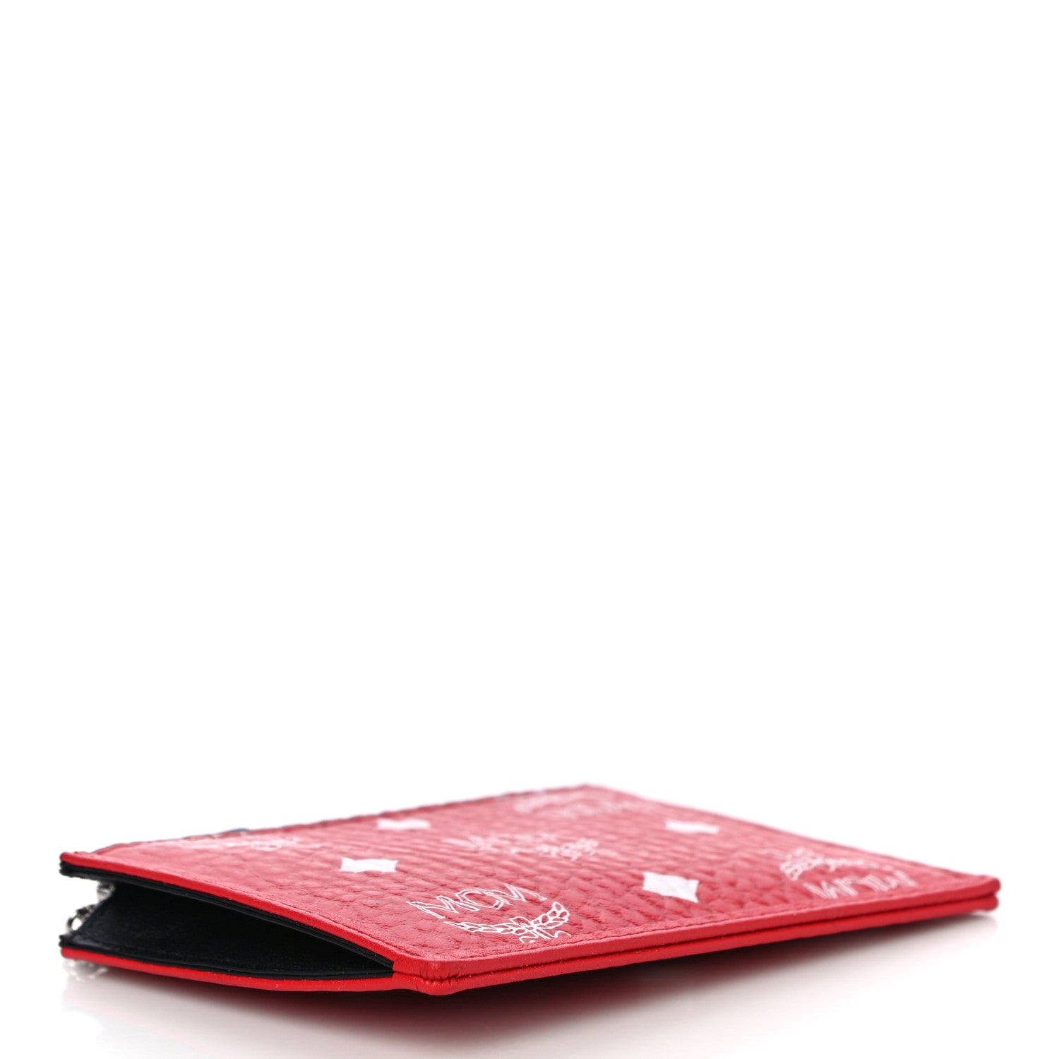MCM Visetos Key Pouch Red 4 of 11