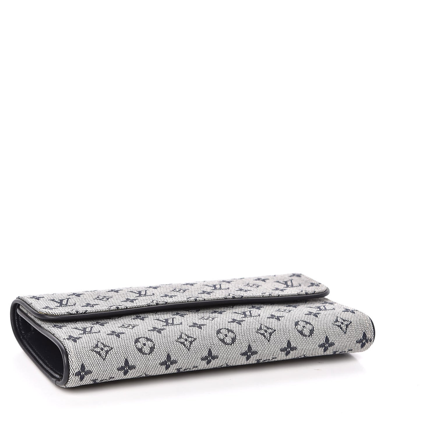 Mini Monogram Porte Tresor International Wallet Blue