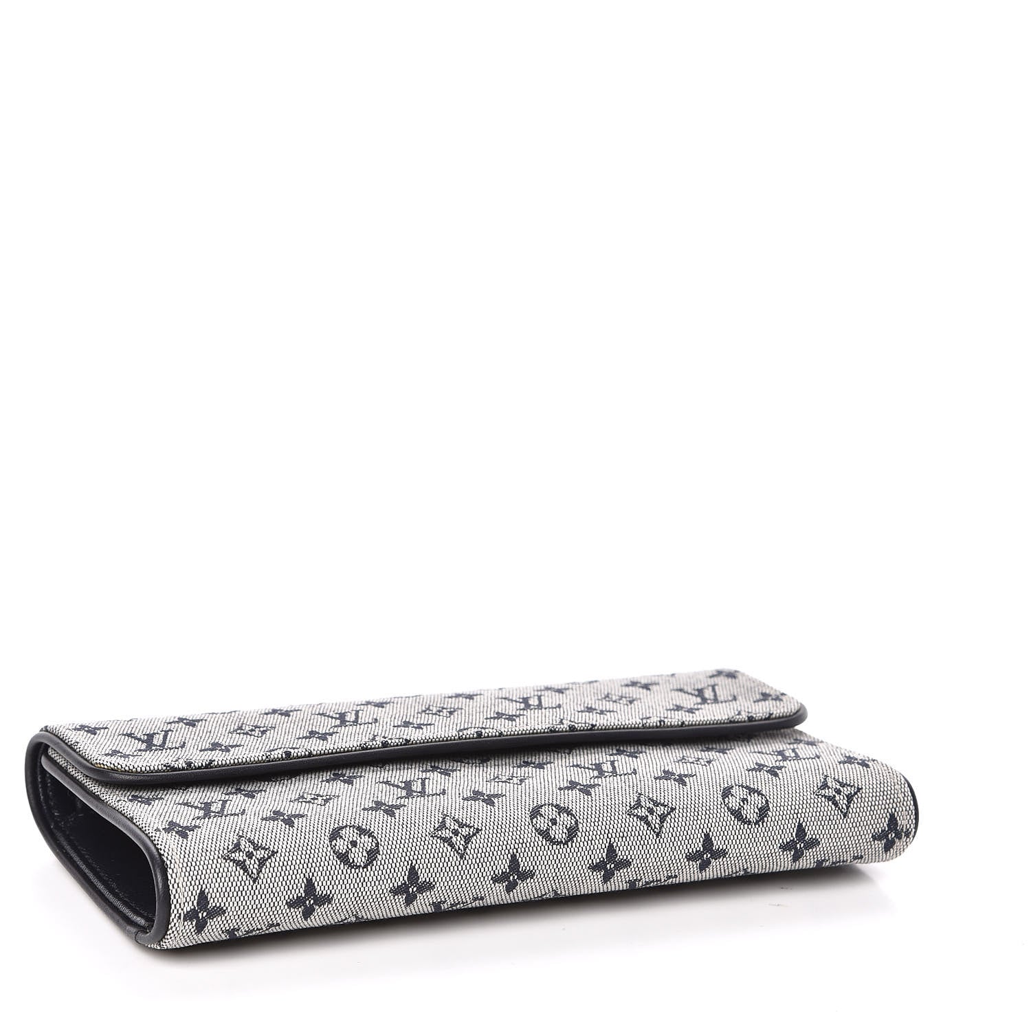 Louis Vuitton Mini Monogram Porte Tresor International Wallet Blue 4 of 6