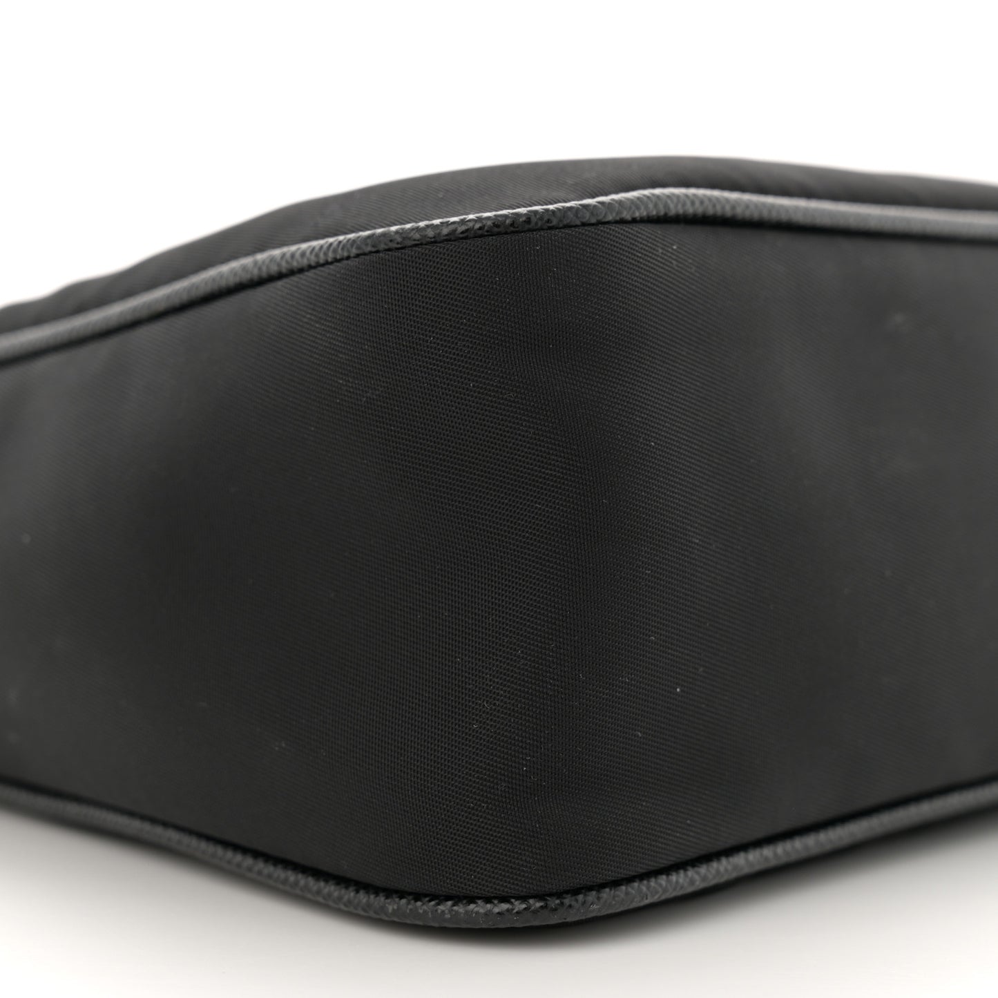 Tessuto Nylon Saffiano Mini Re-Edition 2005 Bag Black