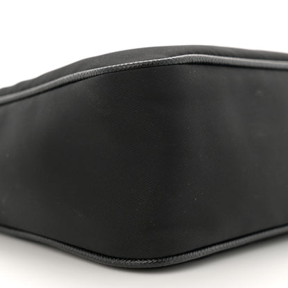 Prada Tessuto Nylon Saffiano Mini Re-Edition 2005 Bag Black 9 of 14