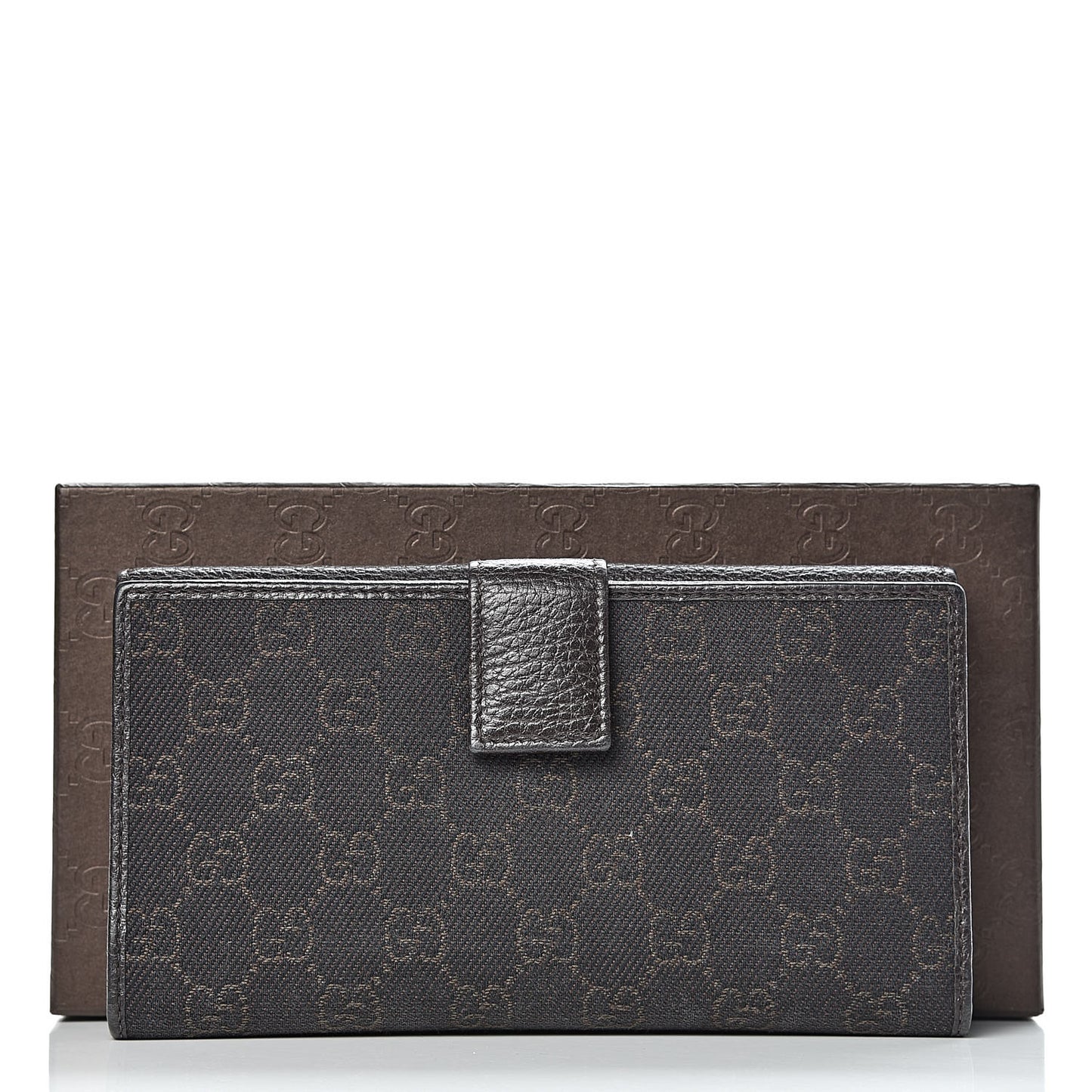 Monogram Calfskin Continental Wallet Brown