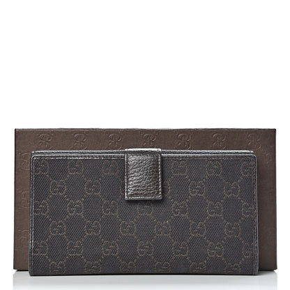 Gucci Monogram Calfskin Continental Wallet Brown 13 of 13