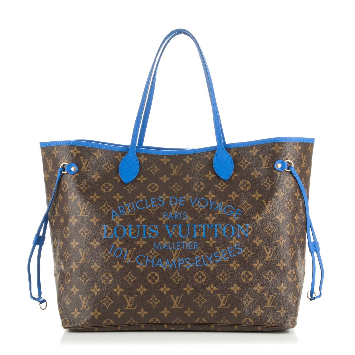 Monogram Articles de Voyage Ikat Neverfull GM Grand Blue