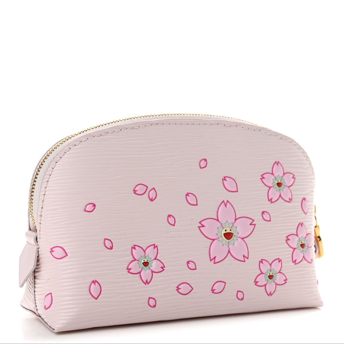 LV X TM Epi Cherry Blossom Cosmetic Pouch Pink