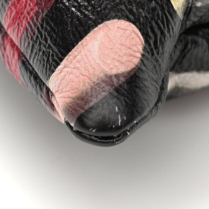 Prada Glace Calfskin Lipstick Print Chain Crossbody Black 10 of 10