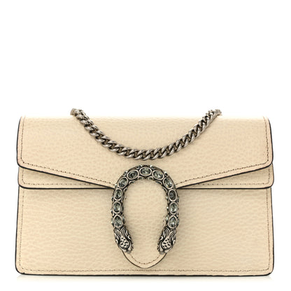 Gucci Dollar Calfskin Crystal Super Mini Dionysus Shoulder Bag Mystic White Black Diamond 1 of 10