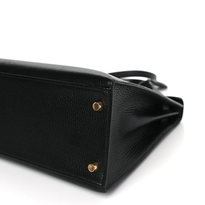 Hermes Togo Kelly Sellier 32 Black 9 of 9