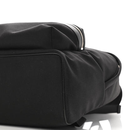 Saint Laurent Canvas City Backpack Black 10 of 10