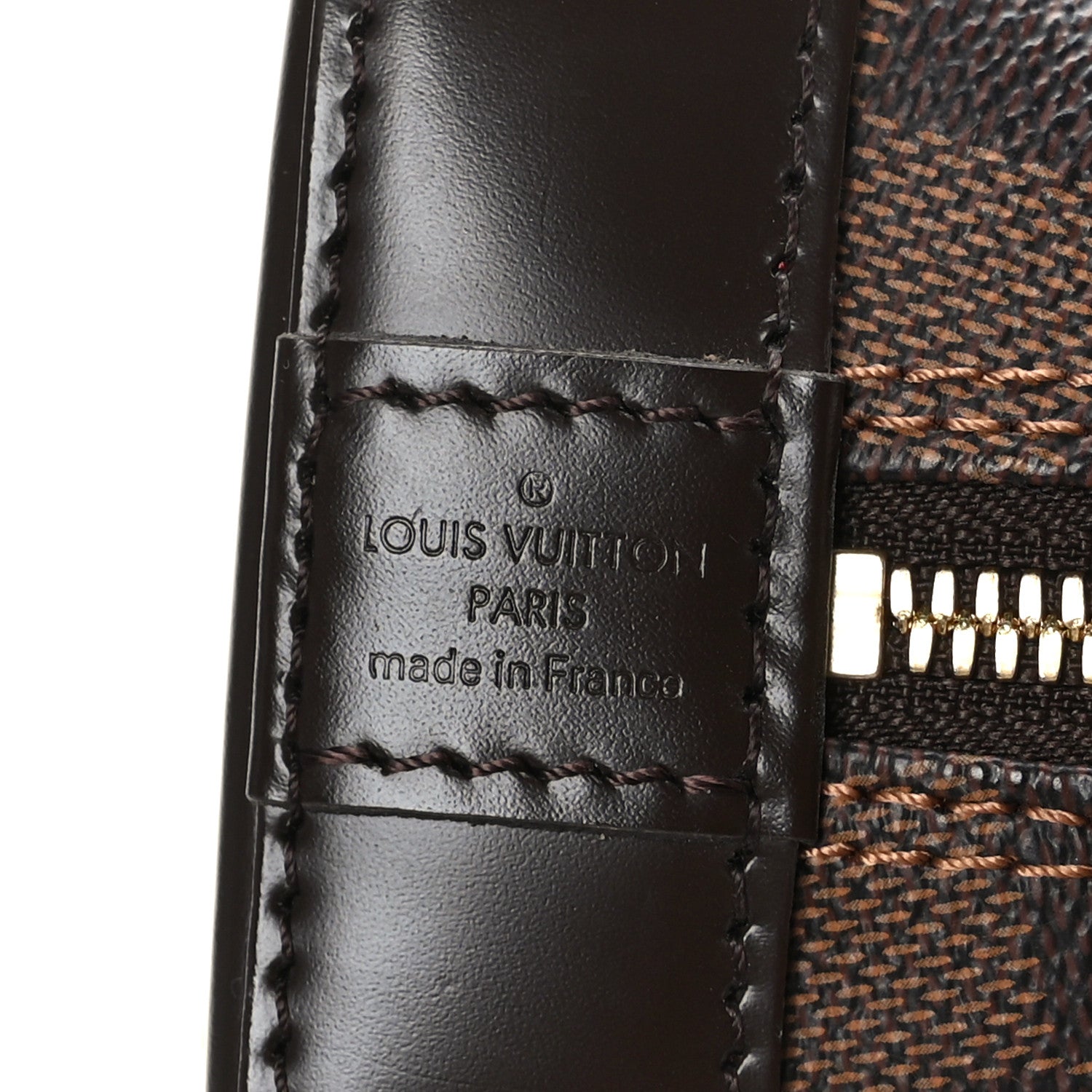 Louis Vuitton Damier Ebene Alma BB 6 of 8