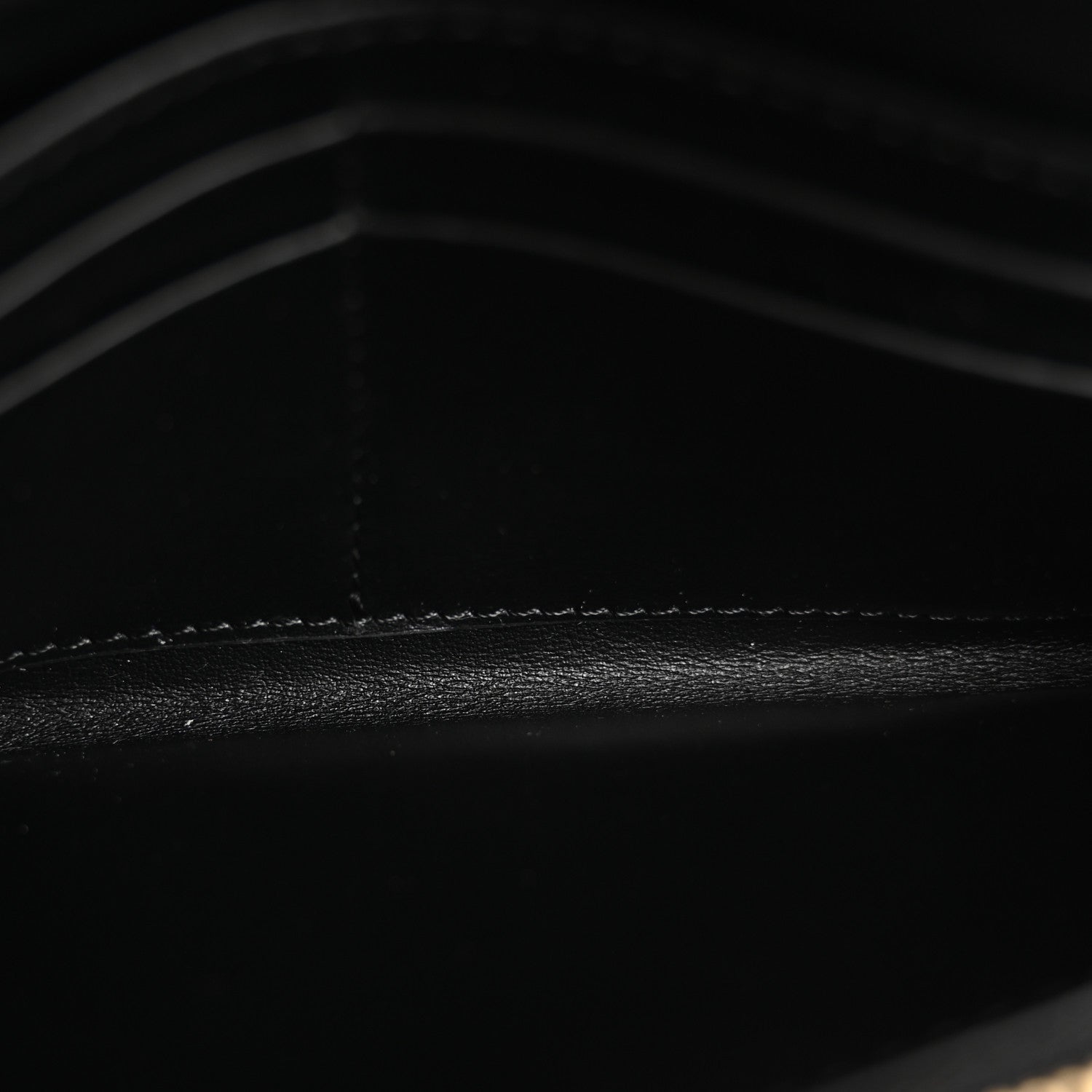 Burberry Vintage Check Grain Calfskin Halton Wallet Black 5 of 10