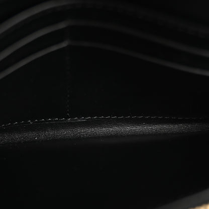 Burberry Vintage Check Grain Calfskin Halton Wallet Black 5 of 10