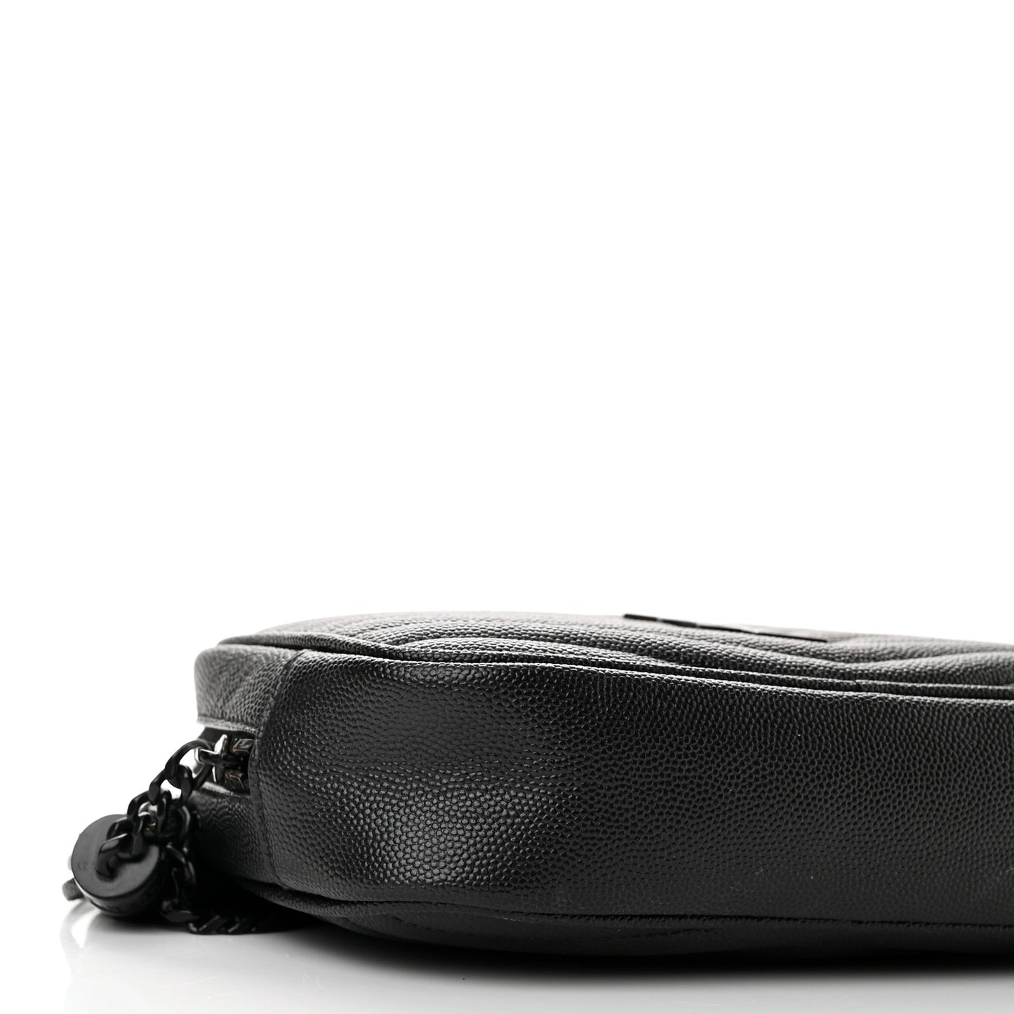 Grain De Poudre Matelasse Monochrome Monogram Mini Lou Camera Bag Black