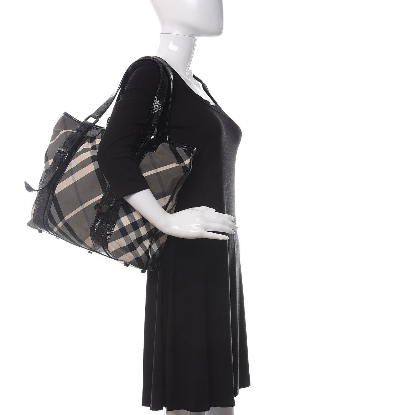 Nylon Beat Check Lowry Black