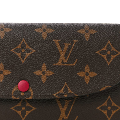 Louis Vuitton Monogram Emilie Wallet Fuchsia 7 of 13