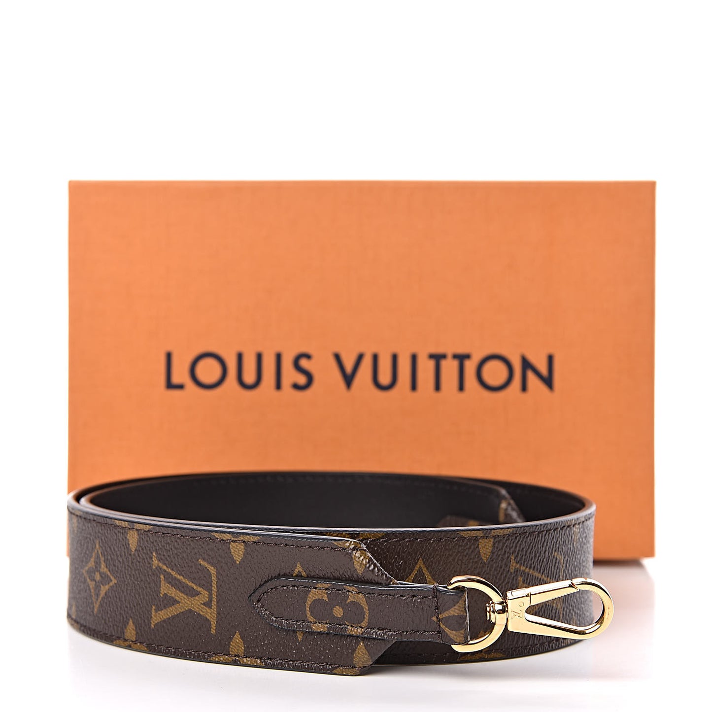 Monogram Bandouliere Shoulder Strap Black